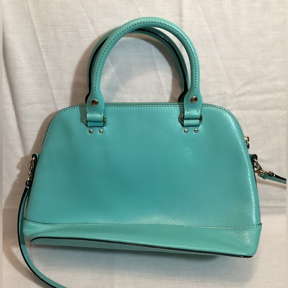 Kate Spade Wellesley Rachelle Satchel Handbag Bag Real Leather Beautiful Color - Picture 5 of 16